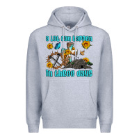 Heather Grey easter a lot can happen in three days western sunflowers Premium Hoodie - Artiststas