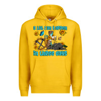 Lemon easter a lot can happen in three days western sunflowers Premium Hoodie - Artiststas