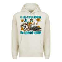 Oatmeal Heather easter a lot can happen in three days western sunflowers Premium Hoodie - Artiststas