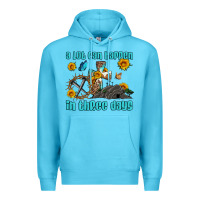 Ocean Blue easter a lot can happen in three days western sunflowers Premium Hoodie - Artiststas