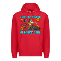 Red easter a lot can happen in three days western sunflowers Premium Hoodie - Artiststas