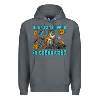 Rock easter a lot can happen in three days western sunflowers Premium Hoodie - Artiststas