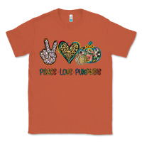 Copper Peace Love Pumkins Classic Tee - Jasminsmagicworld