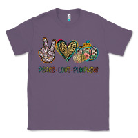 Lavender Peace Love Pumkins Classic Tee - Jasminsmagicworld