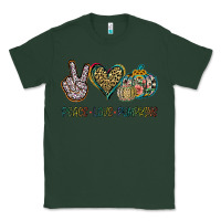 Sports Green Peace Love Pumkins Classic Tee - Jasminsmagicworld