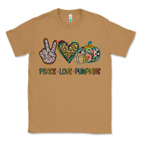 Toasted Coconut Peace Love Pumkins Classic Tee - Jasminsmagicworld