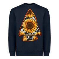 Navy sunflower arrowhead Heavyweight Sweatshirt - Jasminsmagicworld