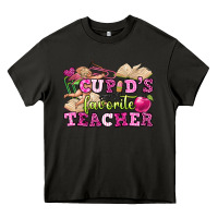 Asphalt cupid's favorite teacher Heavy Core Tee - OliviaCreatesArt