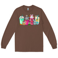 Chestnut easter day coffee Long Sleeve Tee - CowhideDigitalArt
