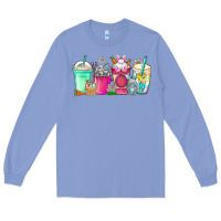 Colony Blue easter day coffee Long Sleeve Tee - CowhideDigitalArt