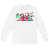 White easter day coffee Long Sleeve Tee - CowhideDigitalArt