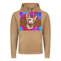 Vintage Camel purple glitter roses sphynx cat Vintage Hoodie - LillyAllenDesigns