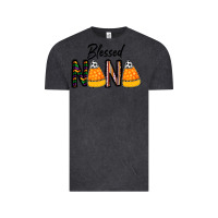 Vintage Black Blessed nana Vintage Tee - CowhideDigitalArt