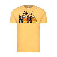 Vintage Mustard Blessed nana Vintage Tee - CowhideDigitalArt