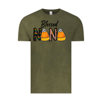 Vintage Olive Blessed nana Vintage Tee - CowhideDigitalArt