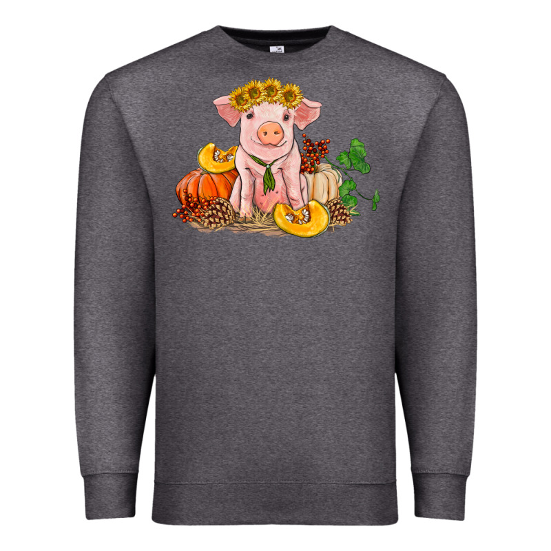 Fall Pig Premium Sweatshirt by RanaPortraitStore | Teevron