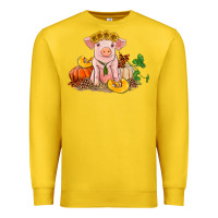 Lemon fall pig Premium Sweatshirt - RanaPortraitStore