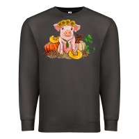 Smoke fall pig Premium Sweatshirt - RanaPortraitStore