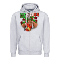 Heather Grey Mexicana sneakers Zipper Hoodie - RanaPortraitStore