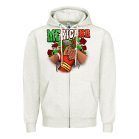 Oatmeal Heather Mexicana sneakers Zipper Hoodie - RanaPortraitStore