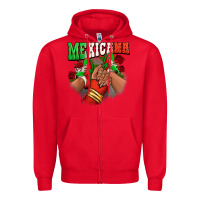 Red Mexicana sneakers Zipper Hoodie - RanaPortraitStore