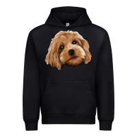 Black Cockapoo Urban Hoodie - Jasminsmagicworld