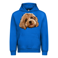 Cobalt Cockapoo Urban Hoodie - Jasminsmagicworld