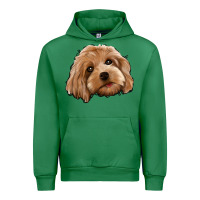 Emerald Cockapoo Urban Hoodie - Jasminsmagicworld