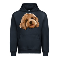 Navy Cockapoo Urban Hoodie - Jasminsmagicworld