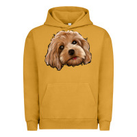 Pigment Peanut Butter Cockapoo Urban Hoodie - Jasminsmagicworld
