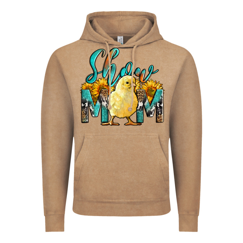 Western Show Mom Baby Chick Vintage Hoodie by LillyAllenDesigns | Teevron