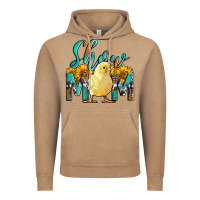 Vintage Coffee Western Show Mom Baby Chick Vintage Hoodie - LillyAllenDesigns