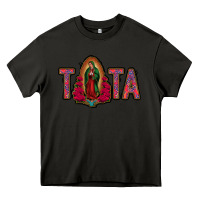 Asphalt tata lady of guadalupe Heavy Core Tee - Jasminsmagicworld