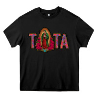 Black tata lady of guadalupe Heavy Core Tee - Jasminsmagicworld