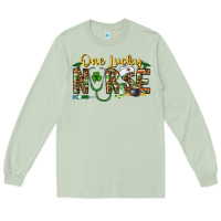 Matcha one lucky nurse Long Sleeve Tee - CowhideDigitalArt