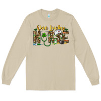 Mushroom one lucky nurse Long Sleeve Tee - CowhideDigitalArt