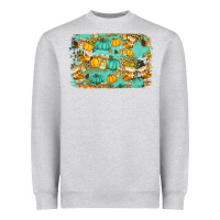 Heather Grey western fall vibes background Heavyweight Sweatshirt - Jasminsmagicworld