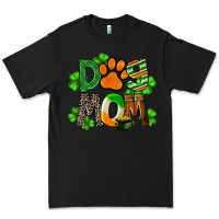 Black St. Patricks Dog Mom Premium Tee - FaDigitalArtStudio