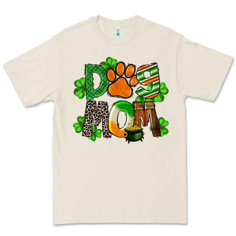 St. Patricks Dog Mom Premium Tee by FaDigitalArtStudio | Teevron