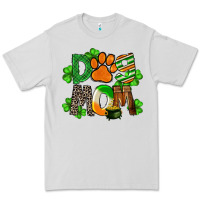Dove Grey St. Patricks Dog Mom Premium Tee - FaDigitalArtStudio
