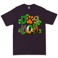 Plum St. Patricks Dog Mom Premium Tee - FaDigitalArtStudio