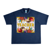 Navy Teacher Urban Heavy Tee - LillyAllenDesigns