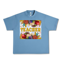 Pebble Blue Teacher Urban Heavy Tee - LillyAllenDesigns
