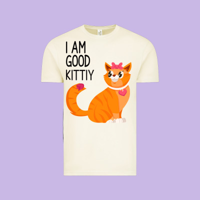 I Am Good Kittiy Vintage Tee Designed By Bettercallsaul