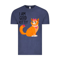 Vintage Denim I Am Good Kittiy Vintage Tee - Bettercallsaul