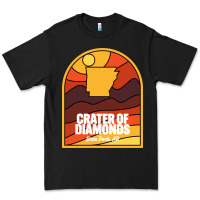 Black crater of diamonds state park arkansas Premium Tee - baoMotion