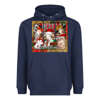 Navy merry Christmas goats tumbler Heavyweight Hoodie - Jasminsmagicworld