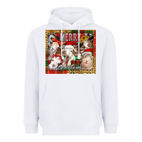 White merry Christmas goats tumbler Heavyweight Hoodie - Jasminsmagicworld