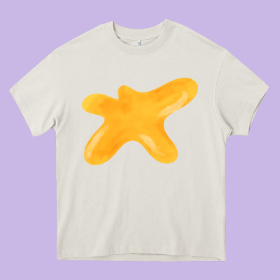Honey Splash Fa Element Heavy Core Tee Designed By Fadigitalartstudio