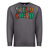 Charcoal Heather western wild child Premium Sweatshirt - Jasminsmagicworld